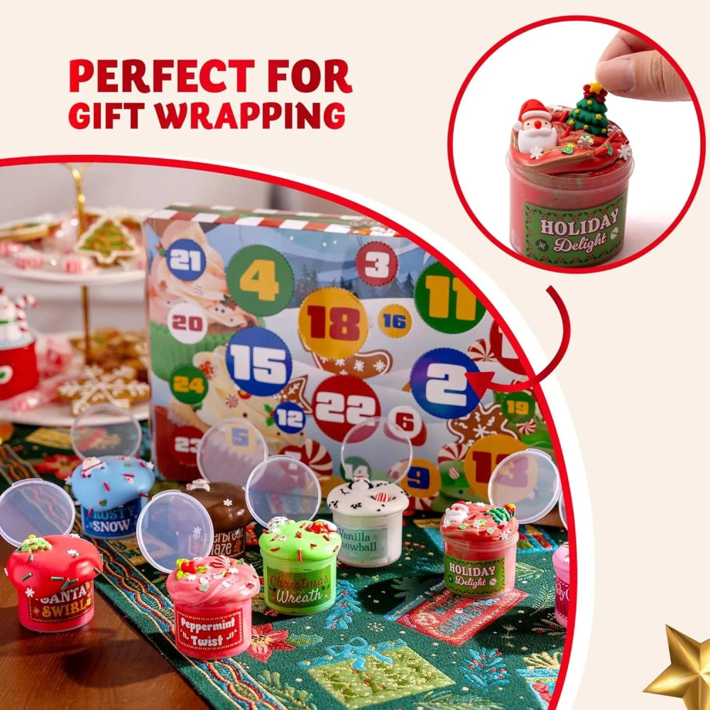 Christmas Slime Advent Calendar