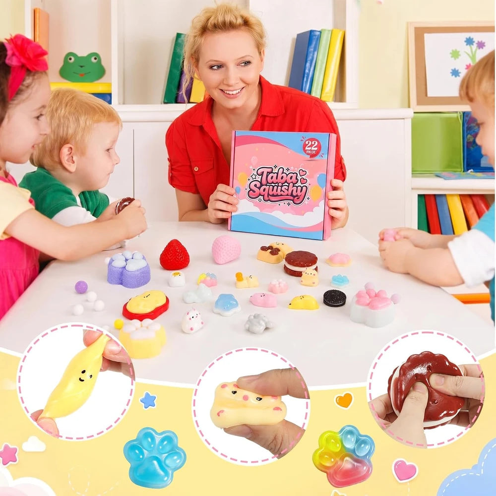 Taba Squishy Fidget Toy Pack