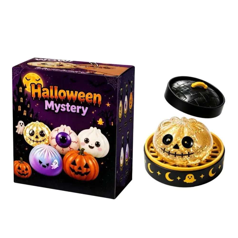 Halloween Squishy Dumpling Stress Toy