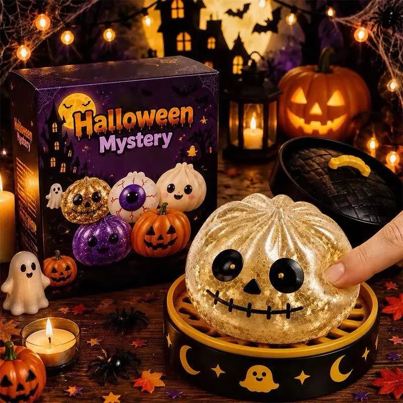 Halloween Squishy Dumpling Stress Toy