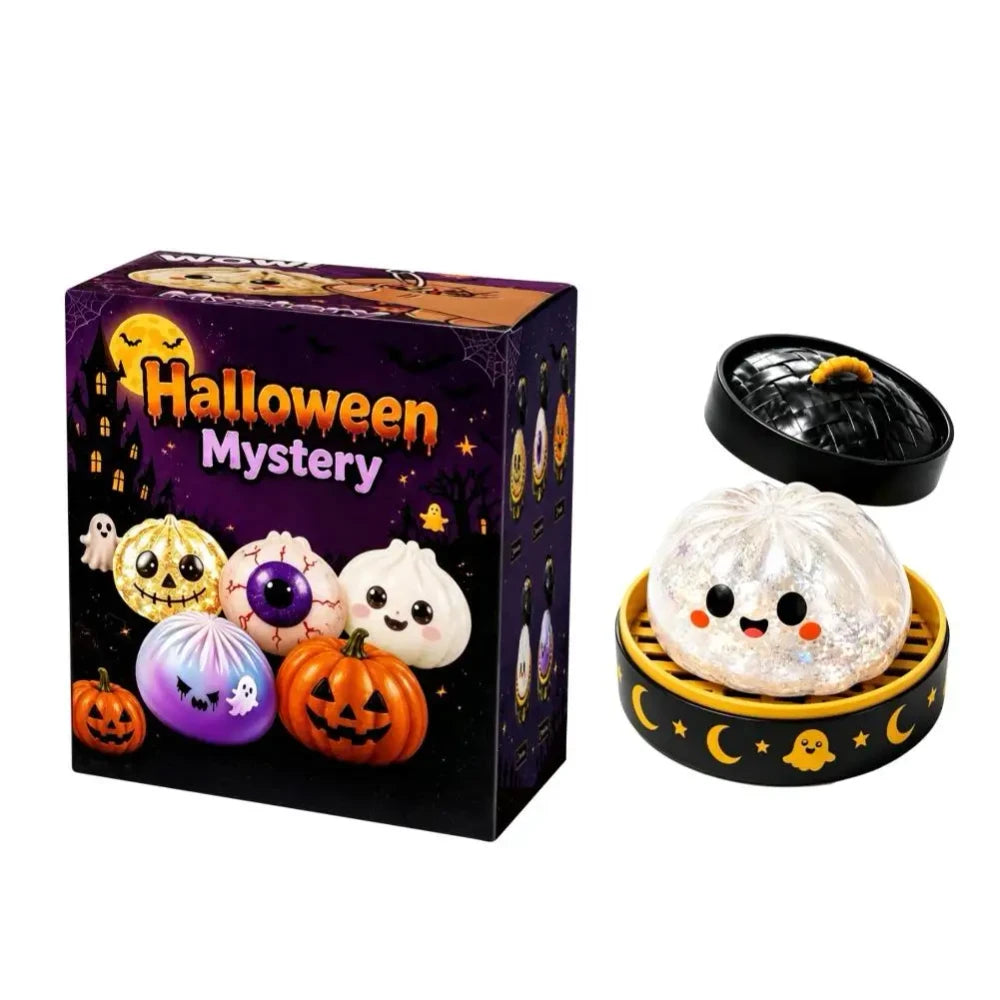 Halloween Squishy Dumpling Stress Toy