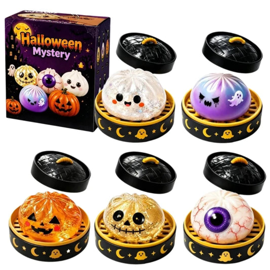 Halloween Squishy Dumpling Stress Toy