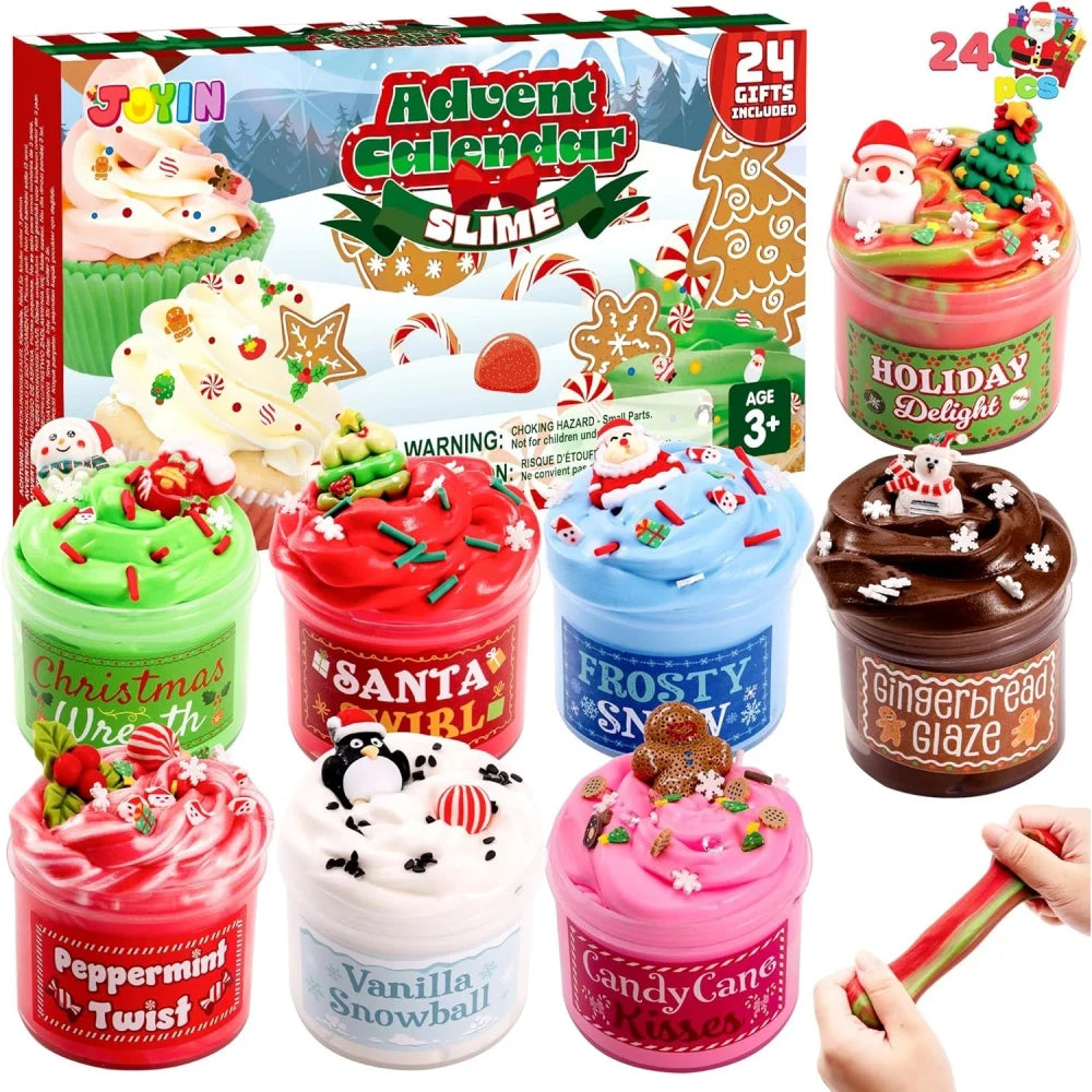 Christmas Slime Advent Calendar