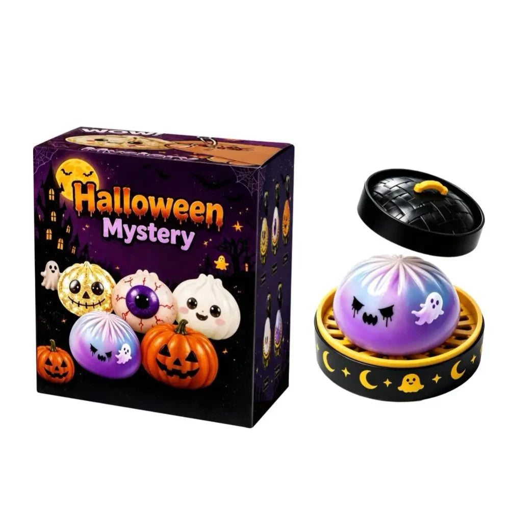 Halloween Squishy Dumpling Stress Toy