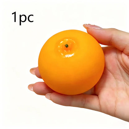 Orange Crunchy Stress Ball