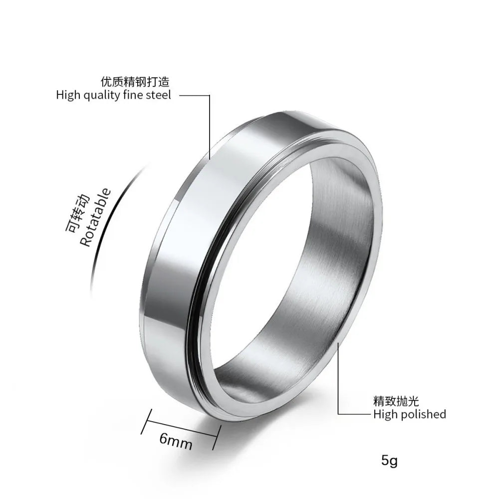 Anxiety Spinner Rings