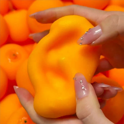 Orange Crunchy Stress Ball