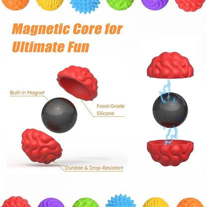Silicone Magnetic Sensory Fidget Balls