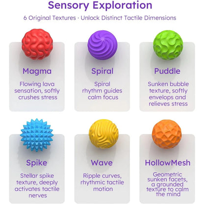 Silicone Magnetic Sensory Fidget Balls