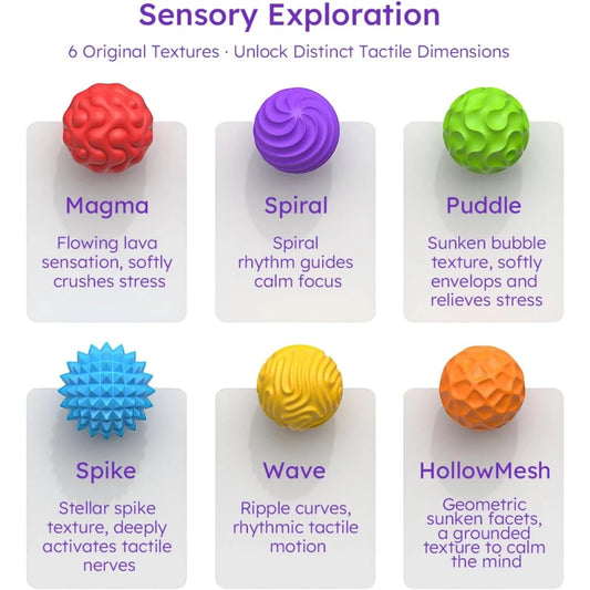 Silicone Magnetic Sensory Fidget Balls