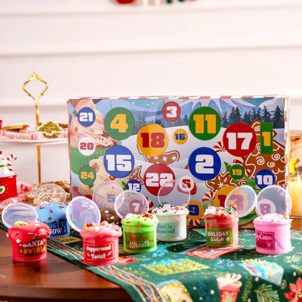 Christmas Slime Advent Calendar