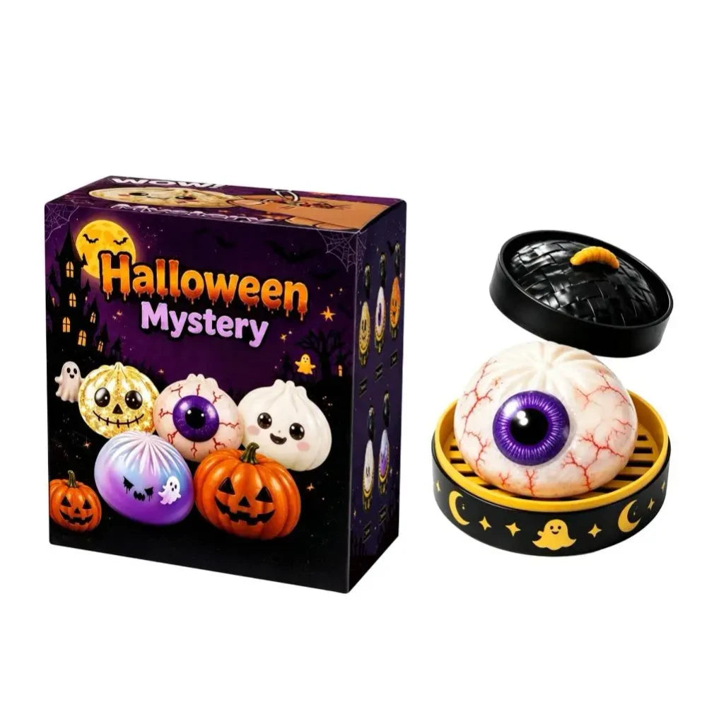 Halloween Squishy Dumpling Stress Toy
