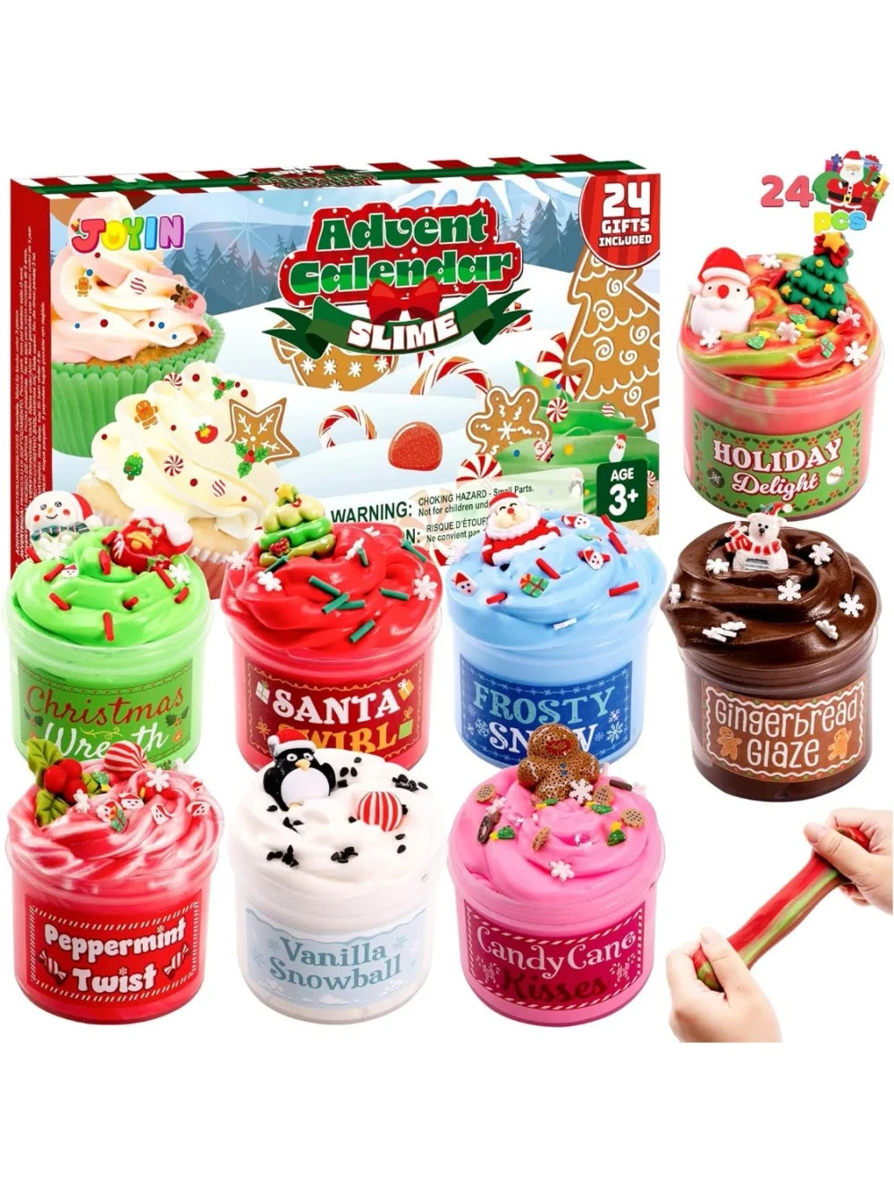 Christmas Slime Advent Calendar